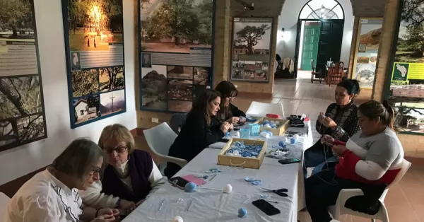 San Lorenzo: El martes habrá un taller de escarapelas al crochet en el Complejo Museológico