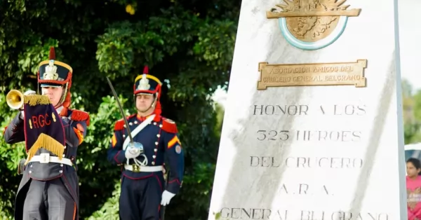 Este jueves realizarán un acto en conmemoración del hundimiento del ARA General Belgrano