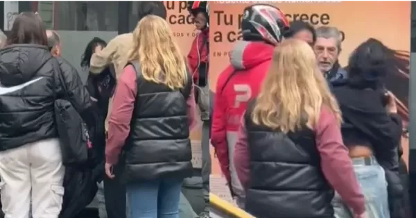 Agarraron a una mujer que le intentó robar una bolsa con dólares de un hombre a la salida de un cajero en el centro de Rosario