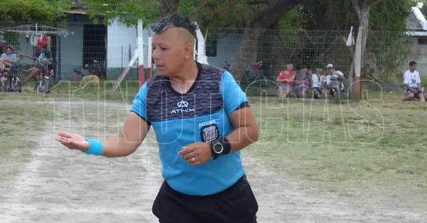 Angélica López hará historia otra vez: será árbitro del clásico entre Beltrán FC y Sargento Cabral