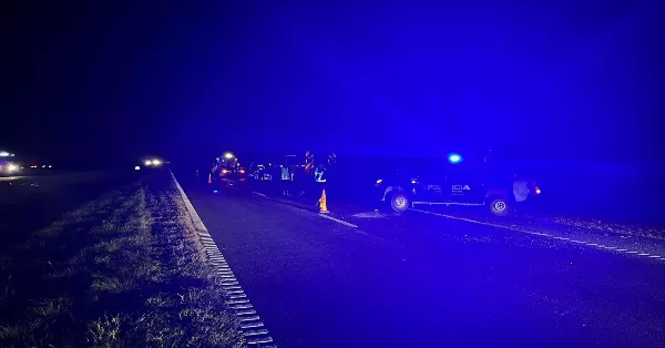 Un muerto tras un accidente en Autopista Rosario Santa Fe en zona de obras del tercer carril