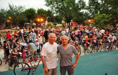 Se realizó la tradicional bicicleteada en Puerto San Martín