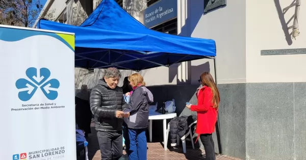 Día Internacional contra el Dengue: el municipio realizó jornada de concientización en la Esquina de los Bancos