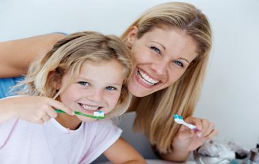 La salud de los dientes de los niños