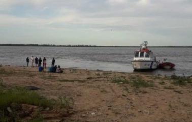 Busqueda de un joven desaparecido en el río Paraná