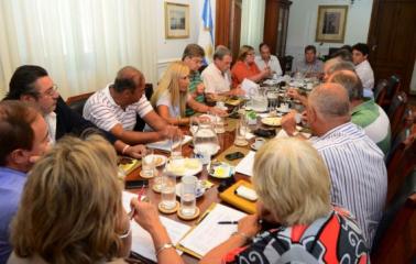Los presidentes de bloque realizaron una reunión de labor parlamentaria