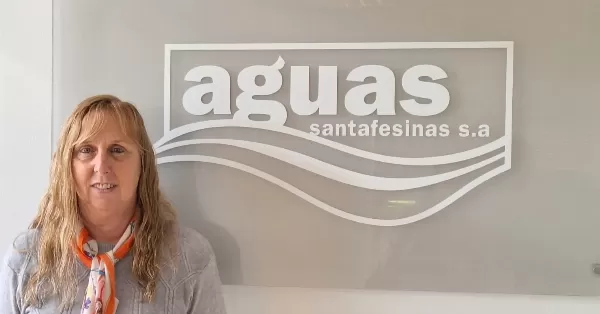  Aguas Santafesinas designó nueva jefa de distrito en Capitán Bermúdez