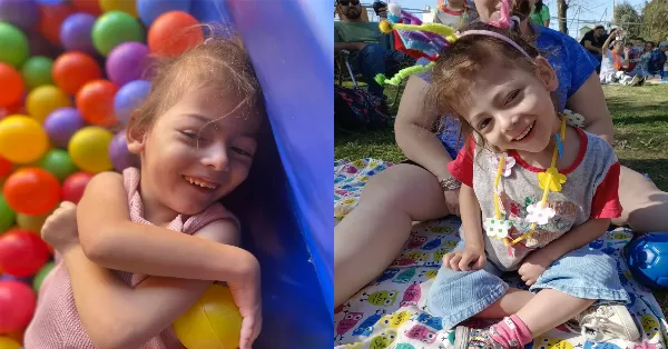 Julia tiene 5 años y necesita viajar a México para un tratamiento que mejore su calidad de vida