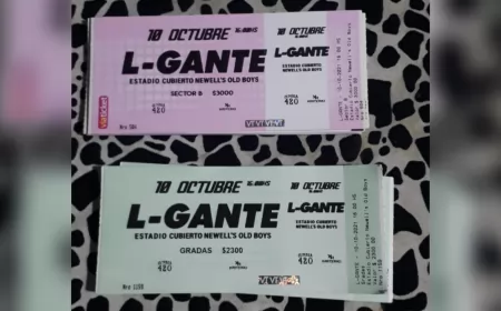 Secuestraron 40 entradas para reventa del show de L-Gante en allanamientos en Rosario