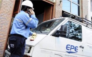 San Lorenzo firmó un convenio con la EPE para la regularización de conexiones eléctricas