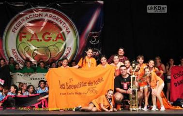 La Escuelita de Arte, campeones nacionales de la F.A.G.A