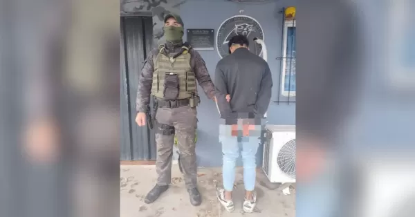 Quedó grabado por las cámaras en un robo, fue reconocido por la policía y lo detuvieron en San Lorenzo