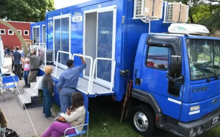 Vuelven los camiones sanitarios a San Lorenzo