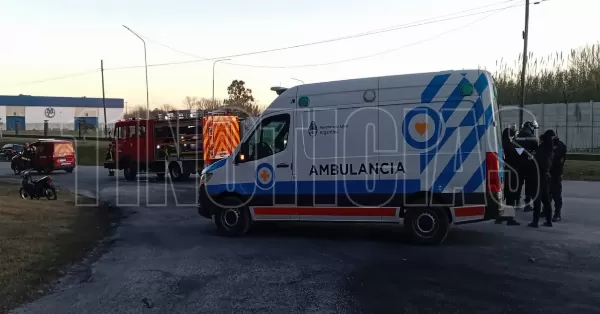 Tarde de martes accidentada en Bermúdez: dos siniestros viales, uno con un herido grave
