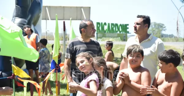 Facundo Morandin despidió a los niños y niñas de la escuela de Verano 2024