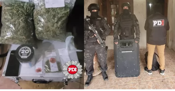 Dictaron dos meses de prisión preventiva para un detenido por microtráfico de drogas en San Lorenzo 