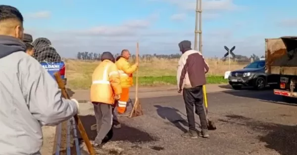 La Ruta Nacional 8 tendrá reparaciones de la Provincia por la falta de obra pública de la Nación