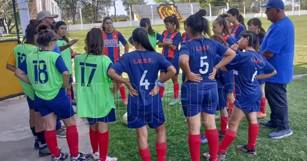 Fútbol femenino: el semillero de la Liga Sanlorencina  