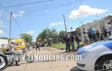 Femicidio en San Lorenzo: Mató a su mujer de 20 puñaladas e intentó prenderse fuego