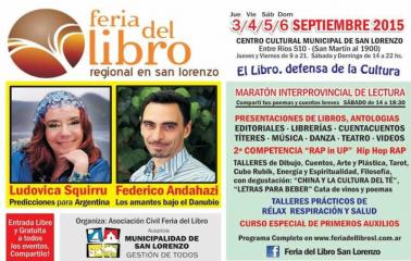La Biblioteca del Congreso de la Nación participará en la Feria Regional del Libro de San Lorenzo