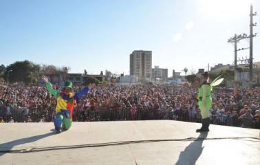 25 mil personas festejaron el Día del Niño en San Lorenzo