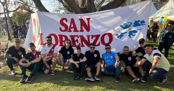 La filial sanlorencina de River Plate organiza una colecta solidaria por pascuas