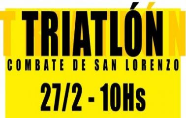 Triatlón “Combate de San Lorenzo”