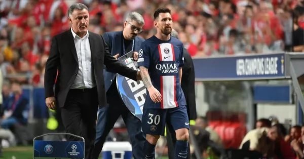 Galtier confirma la salida de Messi del Paris Saint-Germain