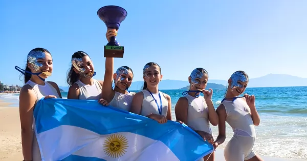 La escuela de danza bermudense “Giro Artístico” brilló en Brasil