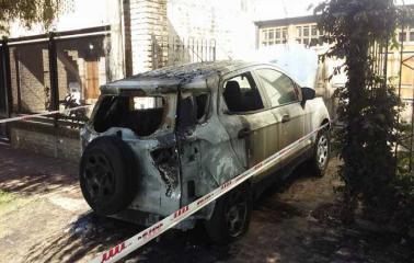 Incendiaron el auto de la dueña de FM Horizonte