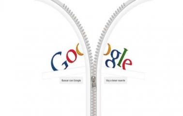 Google abre la cremallera de Gideon Sundbäck en su doodle