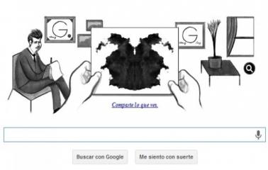 Google recuerda a Hermann Rorschach y propone realizar su test