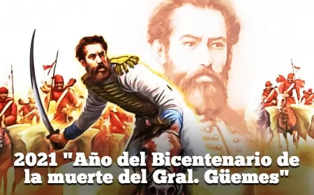 Hoy el Senado de Santa Fe rendirá homenaje a Martín Miguel de Güemes 