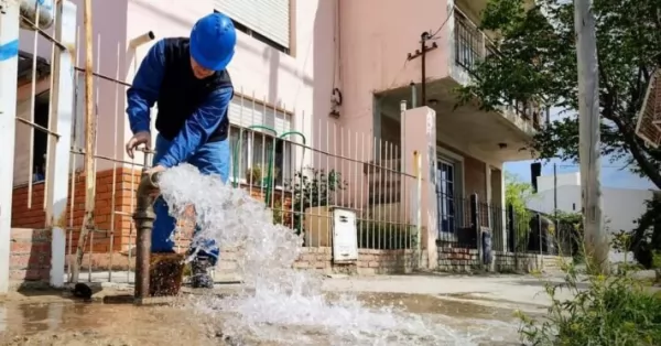 San Lorenzo: Aguas Santafesinas continuará con el purgado de cañerías el próximo viernes