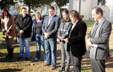 Homenajearon al aduanero sanlorencino Gabino Sánchez