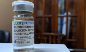 Covid-19: Anmat reiteró que no está habilitado el uso de Ibuprofeno inhalable