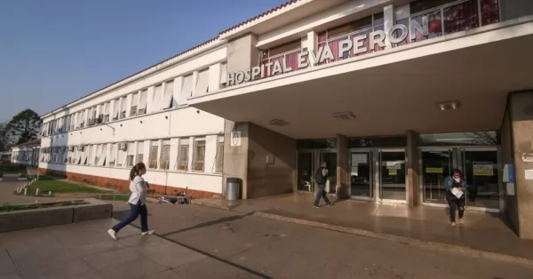 Trabajadores del Hospital Eva Perón realizaron un paro de 48 horas