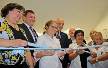 Se inauguró la nueva sala de diagnóstico por imágenes en el Hospital de San Lorenzo