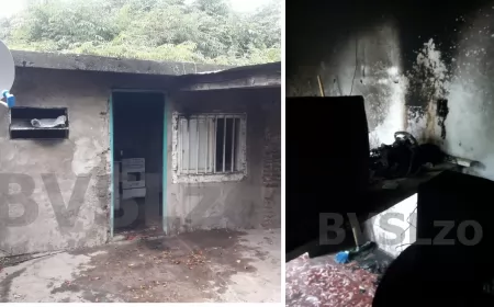 Una vela encendida causó un incendio en una vivienda de Puerto San Martín