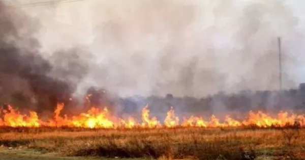 Continúa el combate de los incendios en Corrientes