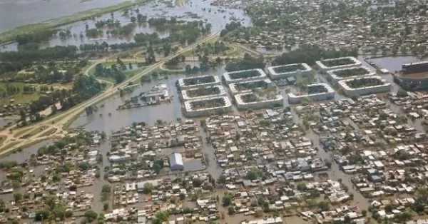 Hoy se rememora la trágica inundación de la ciudad de Santa Fe 