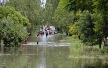 Más de 600 evacuados en Entre Ríos por las intensas lluvias