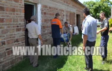 Fray Luis Beltrán: Encuentran en estado de desnutrición a un hombre