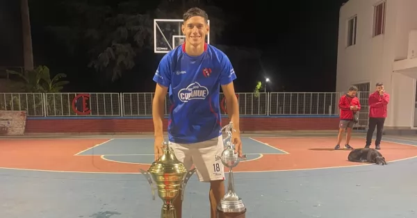 Atlético Elortondo campeón: el beltranense Joel Piccinini lideró la victoria en la final