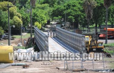 Corte en el puente Mabey por mantenimiento