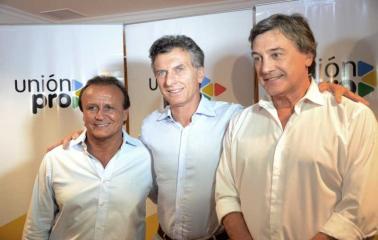 Mauricio Macri presentó la fórmula Del Sel - Boasso