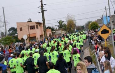 Mil personas le pusieron color a la 9na Maratón Ciudad de Baigorria