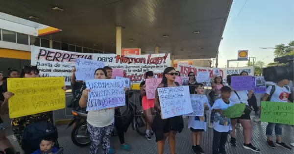 Nueva marcha por Sofía Delgado: esta vez hubo ruido en Puerto San Martín