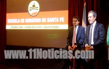 Cachi Martínez  presentó la Escuela de Gobierno para Santa Fe