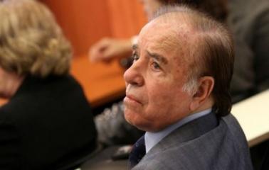 Menem ratificó su apoyo al gobierno nacional luego de declarar ante la justicia